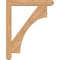 Ekena Millwork Westlake Craftsman Smooth Bracket w/ Offset Brace, Western Red Cedar, 5 1/2"W x 32"D x 40"H BKT0604X32X40WTL04SWR - alternate 2